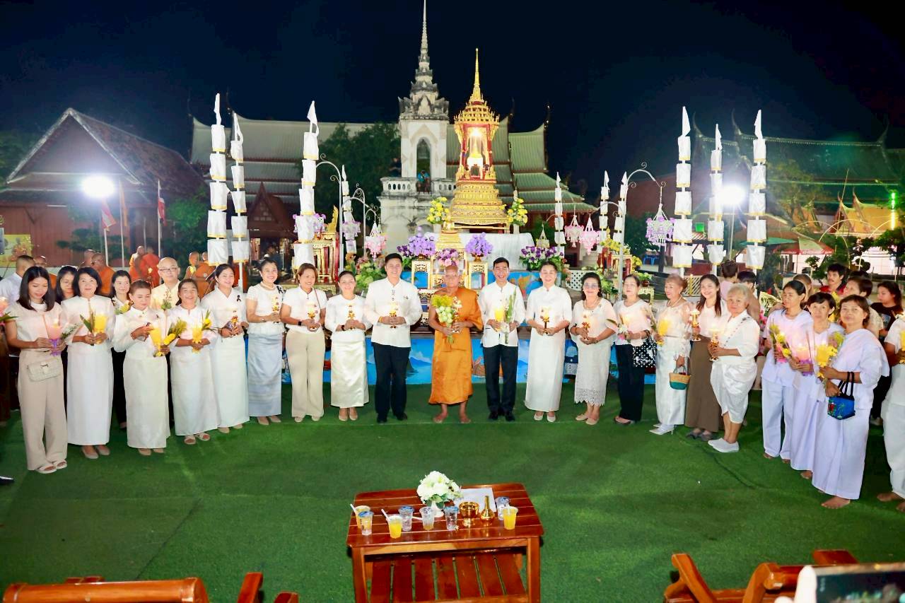 title - ปฏิรูปที่ดินจังหวัดเพชรบุรี ร่วมประกอบพิธีเวียนเทียน เนื่องในเทศกาลวันมาฆบูชา ประจำปี 2569 เพื่อร่วมสืบสานประเพณีทางพระพุทธศาสนาและถวายเป็นพุทธบูชา